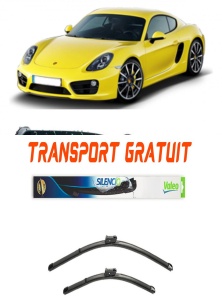 Stergatoare Porsche Cayman Set 2 stergatoare parbriz Valeo pentru Porsche Cayman 2005-2013 (55 cm / 53 cm) accesorii pentru autoturismul tau - masina v11290