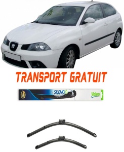 Stergatoare Seat Ibiza Set 2 stergatoare parbriz Valeo pentru Seat Ibiza 2002-2009 (53 cm / 45 cm) accesorii pentru autoturismul tau - masina v20762