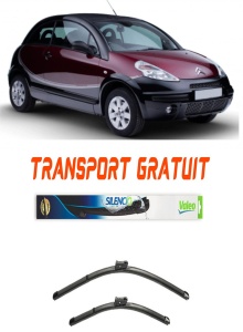 Stergatoare Set 2 stergatoare parbriz Valeo 600/475mm pentru Citroen C3 Pluriel (HB_) (2003) Valeo accesorii pentru autoturismul tau - masina v17399