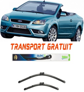 Stergatoare Set 2 stergatoare parbriz Valeo 600/475mm pentru Ford FOCUS II Convertible (2006-2010) Valeo accesorii pentru autoturismul tau - masina v14144