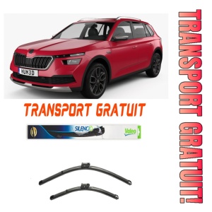 Stergatoare Set 2 stergatoare parbriz Valeo 600/475mm pentru Skoda Kamiq (2019-prezent) Valeo