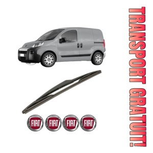 Stergator lamela spate FIAT FIORINO Box Body/MPV (225_) din 2007, pentru luneta auto, Bosch Twin, din cauciuc siliconat rezistent, 4 Stickere Auto FIAT