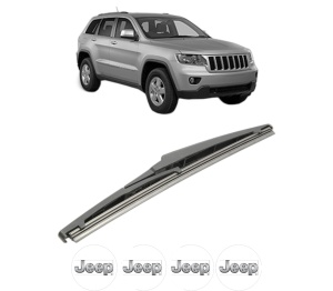 Stergator lamela spate JEEP GRAND CHEROKEE IV (WK, WK2) din 2010, pentru luneta auto, Bosch Twin, din cauciuc siliconat rezistent, 4 Stickere Auto JEEP v24522