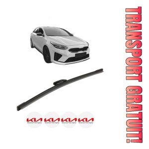 Stergator lamela spate KIA PROCEED (CD) din 2018 - 2020, pentru luneta auto, Bosch Aerotwin, din cauciuc siliconat rezistent, 4 Stickere Auto KIA
