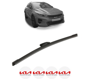 Stergator lamela spate KIA XCEED (CD) din 2019 - 2020, pentru luneta auto, Bosch Aerotwin, din cauciuc siliconat rezistent, 4 Stickere Auto KIA v22481