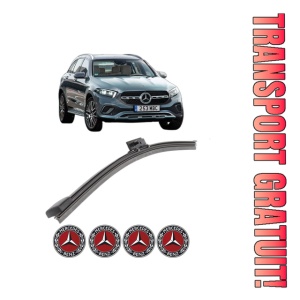 Stergator lamela spate MERCEDES-BENZ GLC (X254) din 2022, pentru luneta auto, Bosch Aerotwin, din cauciuc siliconat rezistent, 4 Stickere Auto MERCEDES-BENZ