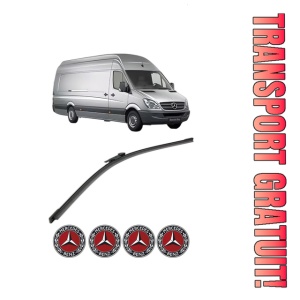 Stergator lamela spate MERCEDES-BENZ SPRINTER 5-t Van (B906) din 2006 - 2018, pentru luneta auto, Bosch Aerotwin, din cauciuc siliconat rezistent, 4 Stickere Auto MERCEDES-BENZ