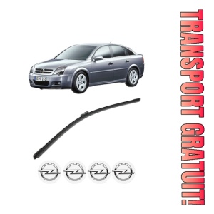 Stergator lamela spate OPEL VECTRA C GTS (Z02) din 2002 - 2009, pentru luneta auto, Bosch Aerotwin, din cauciuc siliconat rezistent, 4 Stickere Auto OPEL