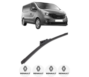 Stergator lamela spate RENAULT TRAFIC III Van (FG_) din 2014, pentru luneta auto, Bosch Aerotwin, din cauciuc siliconat rezistent, 4 Stickere Auto RENAULT v23007