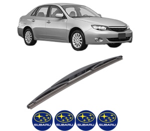 Stergator lamela spate SUBARU IMPREZA Saloon (GJ_) din 2012 - 2016, pentru luneta auto, Bosch Twin, din cauciuc siliconat rezistent, 4 Stickere Auto SUBARU v24582