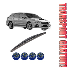 Stergator lamela spate SUBARU LEVORG din 2015, pentru luneta auto, Bosch Twin, din cauciuc siliconat rezistent, 4 Stickere Auto SUBARU