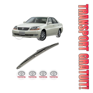 Stergator lamela spate TOYOTA MARK II IX Saloon (_X11_) din 2000 - 2004, pentru luneta auto, Bosch Twin, din cauciuc siliconat rezistent, 4 Stickere Auto TOYOTA