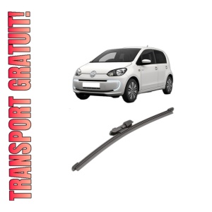 Stergator lamela spate Volkswagen LOAD UP! (121, 122, BL1, BL2) din 2012 - 2020, pentru luneta auto, Valeo Silencio Xtrm, din cauciuc siliconat rezistent, 4 Stickere Auto VW