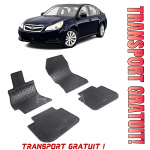 Subaru Legacy V, Sedan, fabricat din 2009 - 2014, set covorase auto dedicate, din cauciuc 100% Premium - Transport Gratuit