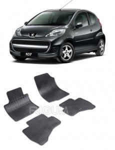 Subaru Outback III, Combi, fabricat din 2003 - 2009, set covorase auto dedicate, din cauciuc 100% Premium accesorii pentru autoturismul tau - masina v158161