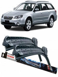 Subaru Outback Set 2 stergatoare parbriz Bosch Bosch Aerotwin 60 cm/45 cm compatibile cu Subaru Outback (Bl, Bp) din 2003-2009 (60 cm / 45 cm) accesorii pentru autoturismul tau - masina v126750
