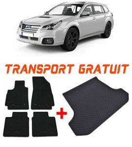Subaru Outback V Suv din 2015 - 2019 *1, Set Covorase + tavita portbagaj auto accesorii pentru autoturismul tau - masina v1040