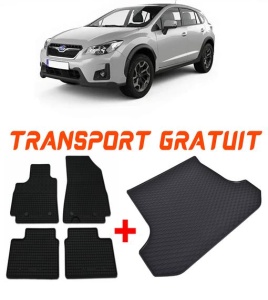 Subaru Xv II Suv din 01.2018 - Prezent *3, Set Covorase + tavita portbagaj auto accesorii pentru autoturismul tau - masina v2320