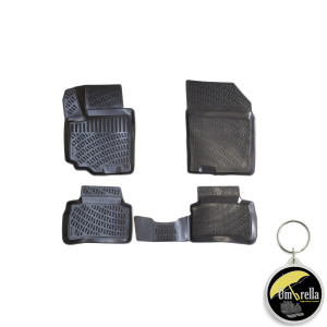 Suzuki Swift III 2010-2017 Set 4 covorase auto din cauciuc tip tavita premium line 3D accesorii pentru autoturismul tau - masina v241902