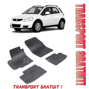 Suzuki Sx4, Hatchback, fabricat din 2006 - 08.2013, set covorase auto dedicate, din cauciuc 100% Premium - Transport Gratuit