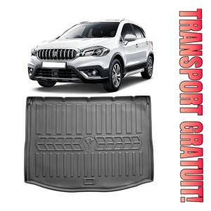 Suzuki SX4 III S-Cross Cu Podea Inalta (2021-prezent) Tavita cauciuc pentru protectie portbagaj