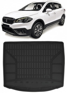 Suzuki Sx4 S-Cross Suv din 09.2013 - 2019, Tavita Pentru Portbagaj Lux Premium Dedicata, Portbagaj Inferior *1 accesorii pentru autoturismul tau - masina v181244