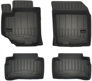 Suzuki VItara, Suv, Din 03.2015 - 03.2020 , Set Covorase Auto Tip Tavita Premium 3D, din cauciuc accesorii pentru autoturismul tau - masina v175565