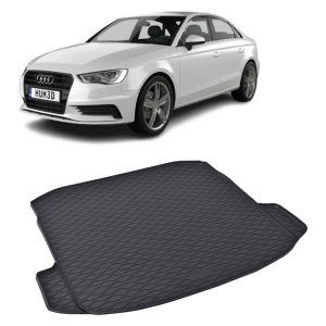 Tavita Portbagaj AUDI A3 Sedan 2012-2020, protectie portbagaj, din cauciuc 100%, pentru autoturismul AUDI A3 Sedan