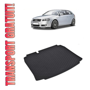 Tavita Portbagaj AUDI A3 Sportback 2004-2013, protectie portbagaj, din cauciuc 100%, pentru autoturismul AUDI A3 Sportback