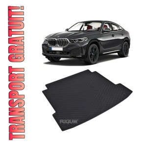Tavita Portbagaj BMW Seria X6 G06 2019-prezent, protectie portbagaj, din cauciuc 100%, pentru autoturismul BMW Seria X6