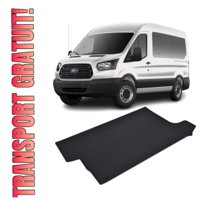Tavita Portbagaj FORD Transit Custom 2018-prezent, protectie portbagaj, din cauciuc 100%, pentru autoturismul FORD Transit Custom