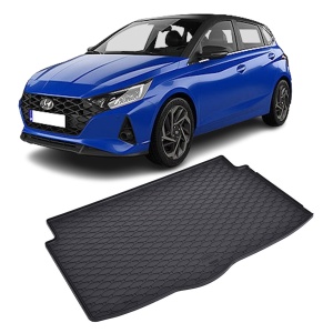 Tavita Portbagaj HYUNDAI i20 2020-prezent, protectie portbagaj, din cauciuc 100%, pentru autoturismul HYUNDAI i20