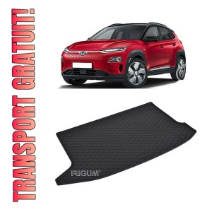 Tavita Portbagaj HYUNDAI Kona Electric 2021-prezent, protectie portbagaj, din cauciuc 100%, pentru autoturismul HYUNDAI Kona Electric