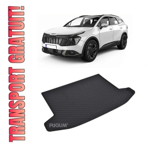 Tavita Portbagaj KIA Sportage MHEV 2022-prezent, protectie portbagaj, din cauciuc 100%, pentru autoturismul KIA Sportage MHEV