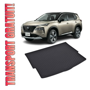 Tavita Portbagaj NISSAN X-Trail 5 míst MHEV 2023-prezent, protectie portbagaj, din cauciuc 100%, pentru autoturismul NISSAN X-Trail 5