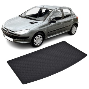 Tavita Portbagaj PEUGEOT 206 Hatchback 2000-2010, protectie portbagaj, din cauciuc 100%, pentru autoturismul PEUGEOT 206 Hatchback