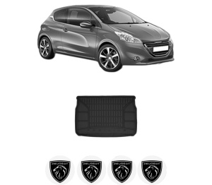 Tavita Portbagaj PEUGEOT 208 I (CA_, CC_) din 2012-2019, Protectie Portbagaj Auto PEUGEOT - Img 2