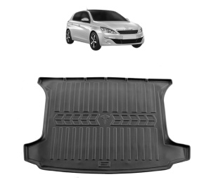 Tavita Portbagaj PEUGEOT 308 I T7 COMBI 5 LOCURI din 2007-2013, Protectie Portbagaj Auto - Img 2