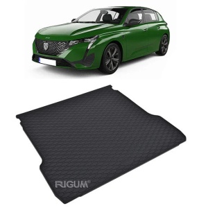 Tavita Portbagaj PEUGEOT 308 SW Hybrid 2022-prezent, protectie portbagaj, din cauciuc 100%, pentru autoturismul PEUGEOT 308 SW