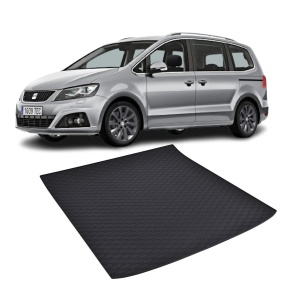 Tavita Portbagaj SEAT Alhambra 5m 2010-2022, protectie portbagaj, din cauciuc 100%, pentru autoturismul SEAT Alhambra 5m