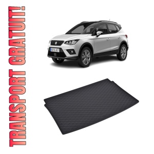Tavita Portbagaj SEAT Arona 2017-prezent, protectie portbagaj, din cauciuc 100%, pentru autoturismul SEAT Arona