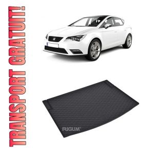 Tavita Portbagaj SEAT Leon Hatchback 2020-prezent, protectie portbagaj, din cauciuc 100%, pentru autoturismul SEAT Leon Hatchback