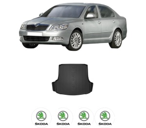 Tavita Portbagaj SKODA Octavia II (1Z3) din 2004-2013, Protectie Portbagaj Auto SKODA - Img 2