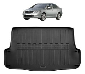 Tavita Portbagaj SKODA Octavia II A5 COMBI, CU PODEA JOASA din 2004-2013, Protectie Portbagaj Auto - Img 2