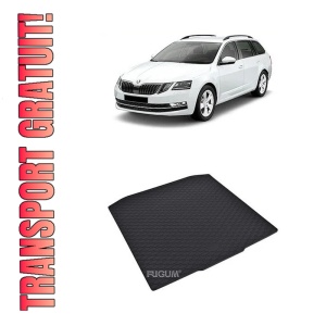 Tavita Portbagaj SKODA Octavia III Combi 2013-2020, protectie portbagaj, din cauciuc 100%, pentru autoturismul SKODA Octavia III