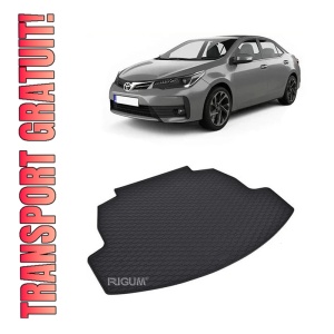 Tavita Portbagaj TOYOTA Corolla SDN 2019-prezent, protectie portbagaj, din cauciuc 100%, pentru autoturismul TOYOTA Corolla SDN