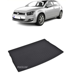 Tavita Portbagaj Volkswagen Golf Sportsvan 2014-2020, protectie portbagaj, din cauciuc 100%, pentru autoturismul Volkswagen Golf Sportsvan
