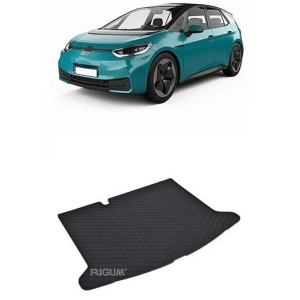 Tavita Portbagaj Volkswagen ID.3 2020-prezent, protectie portbagaj, din cauciuc 100%, pentru autoturismul Volkswagen ID.3