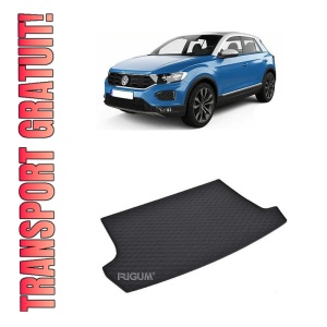 Tavita Portbagaj Volkswagen T-Roc 2017-prezent, protectie portbagaj, din cauciuc 100%, pentru autoturismul Volkswagen T-Roc