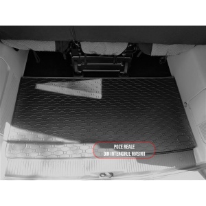 Tavita Portbagaj Volkswagen T5 2003-2015, protectie portbagaj, din cauciuc 100%, pentru autoturismul Volkswagen T5 L1